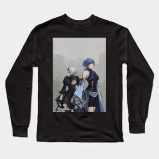 Aqua Nier Long Sleeve T-Shirt